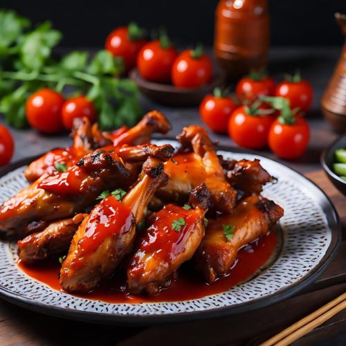 Chicken wings with Sweet Chili Sauce        