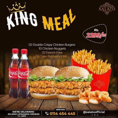 KING MEAL at Salato