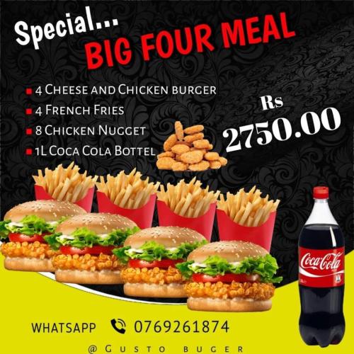 Special Big Four Meal at Mr. CHEF