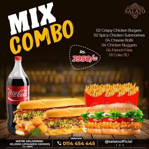 MIX COMBO  at Salato