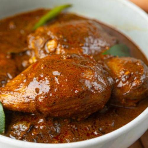 Chicken rice and Curry