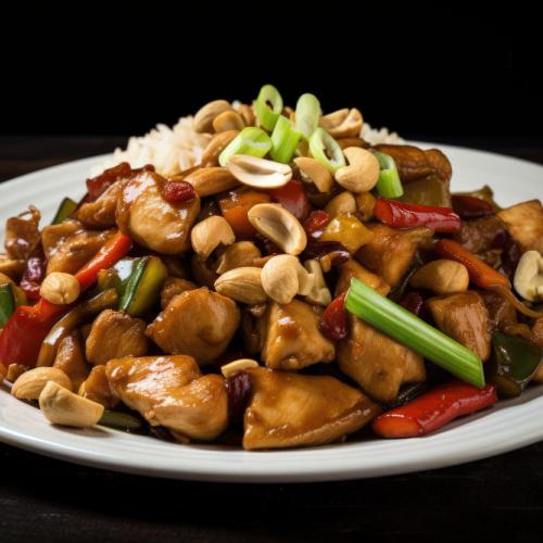Chilly Chicken And Cashew Nut