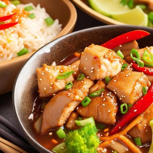 Dry Chilli Pork With Cashew Nut