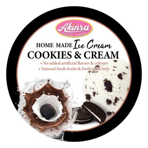 Cookies &amp; Cream at Akinra Ice Cream