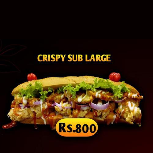 CRISPY SUB LARGE at Burger House SL