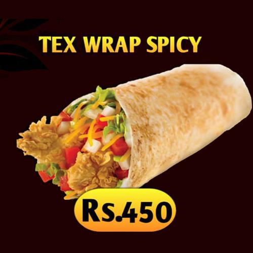 TEX WRAP SPICY at Burger House SL