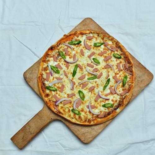 Cheesy Omlette Pizza