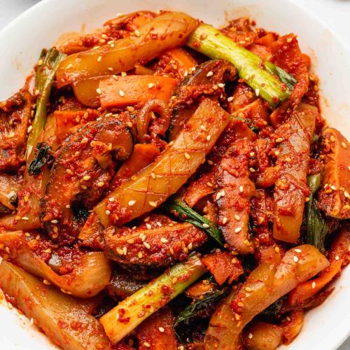 OJINGEO DEOP BAB at Arirang 3rd - Korean Restaurant