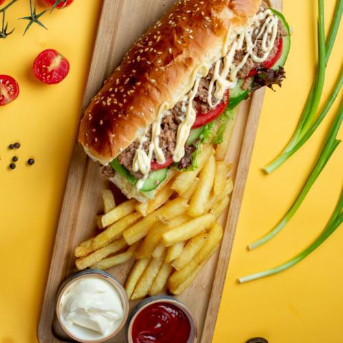 Crispy Prawn Submarine