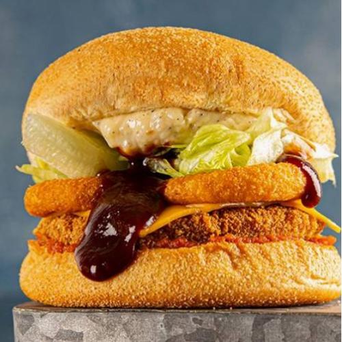 Vege BBQ Piston at Street Burger