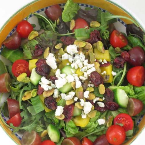 Signature Salad at Cafe La Defense