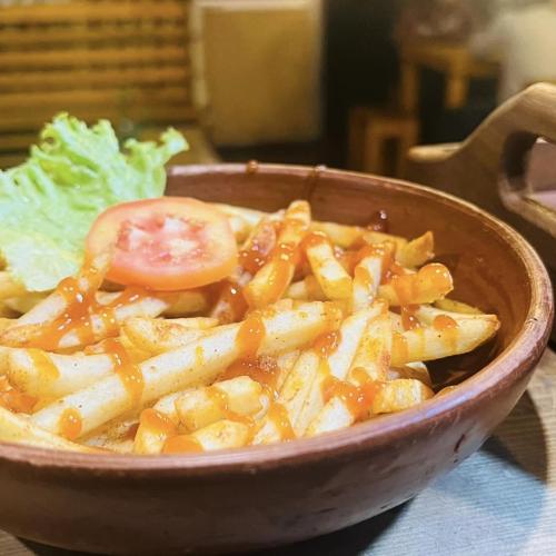 French Fries Plate at Iglu Cafe
