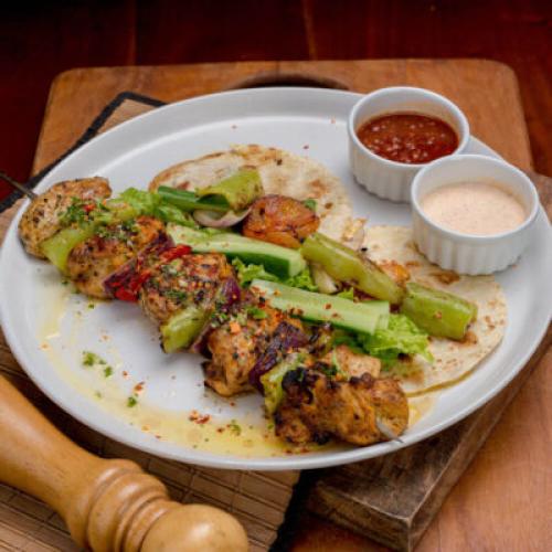 Pirate Chicken Kebab for Two