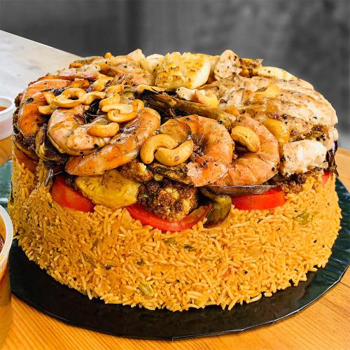 Premium Seafood Maqluba