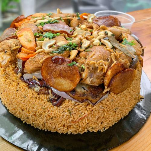 Roast Chicken Maqluba