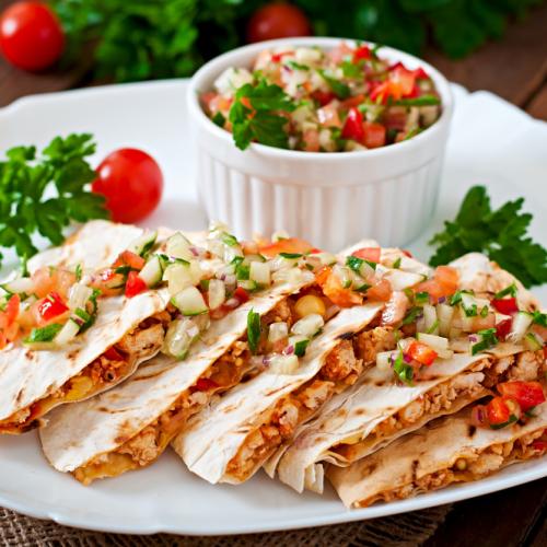 CHICKEN QUESADILLA