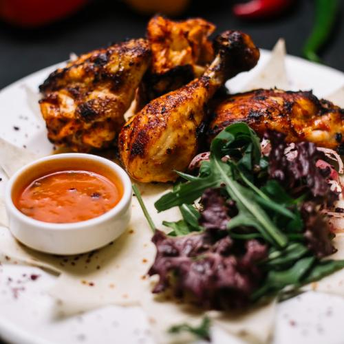 HARIYALI BBQ CHICKEN