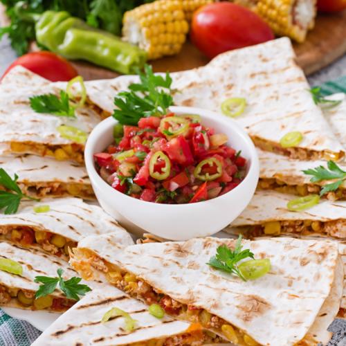 Quesadilla (Chicken or Beef) at Sameeha Family Restaurant