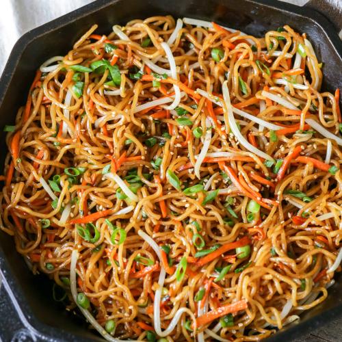 Fried Vegetables Noodles