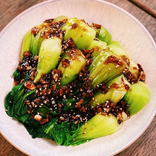 Sauteed Bok Choy With Garlic