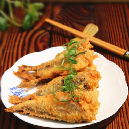 Crispy Yellow Croaker With Salt Pepper at Mong Kok Chinese