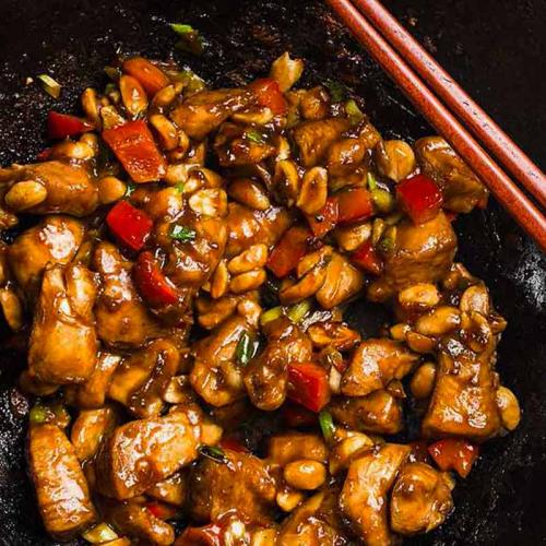 Kung Pao Chicken With Peanuts