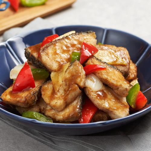 Sizzling Black Pepper Fish