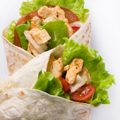 Crispy Chicken Wrap at Urban Smokehouse