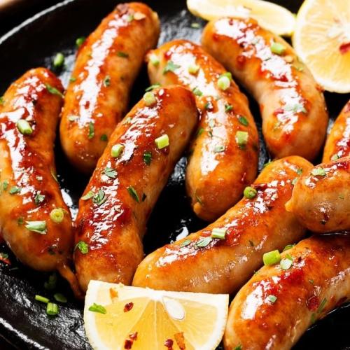69. Chicken Sausage - Fried (Jumbo)