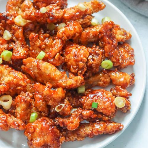 Crispy Chicken with Sweet Sauce