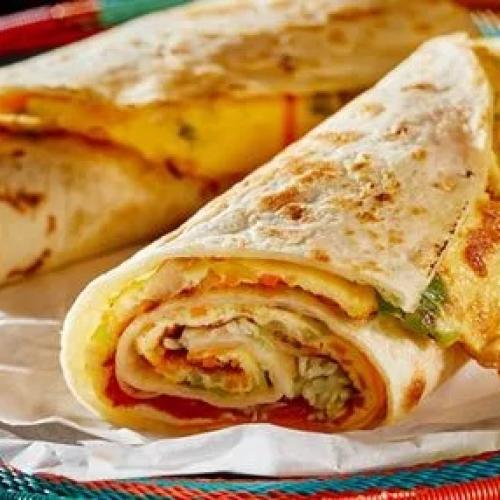 Double Egg Roti at POLOS Negombo