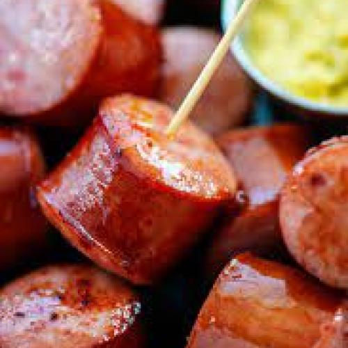 Sausage  Fried at Green Restaurant 