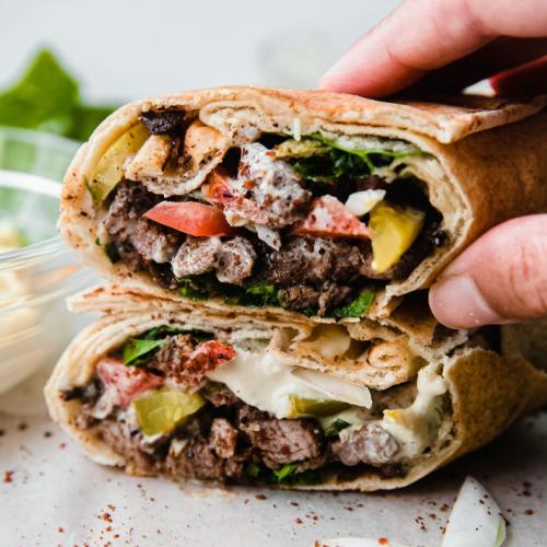 ARABIC MIXED WITH CHEESE ONLY MEAT (BEEF & CHICKEN)