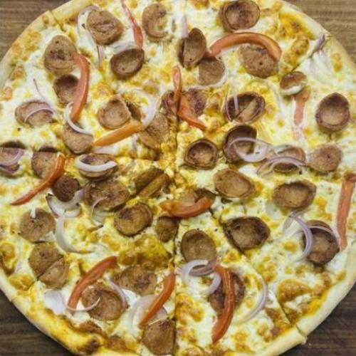 Chicken & Sausage Crust Pizza