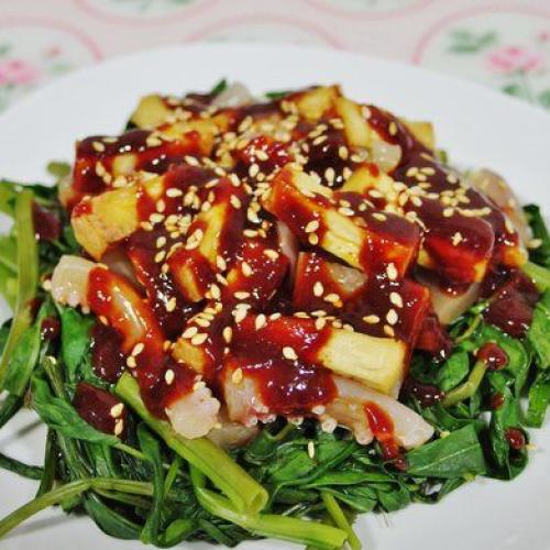 Cuttle Fish Kankun Dishes