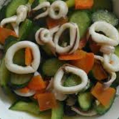 Cuttlefish Chopsuey Rice