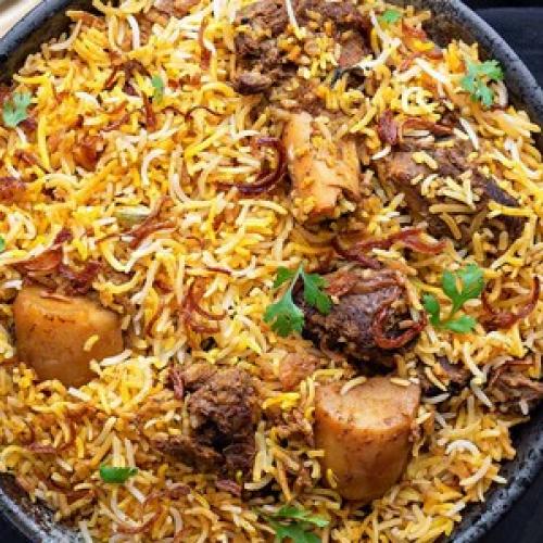 Fried Chicken Biriyani - Basmathi