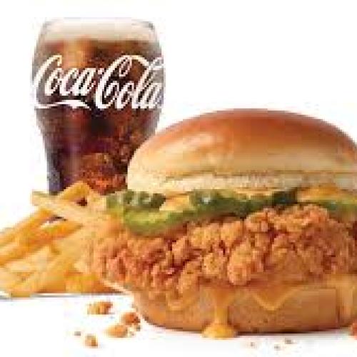 Chicken Hot N' Spicy Combo at Burger S Hut