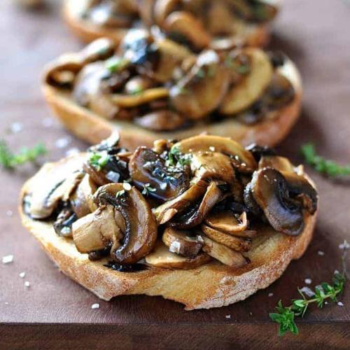 Sautéed forest mushrooms, sage & truffle oil at 3Brothers Italian Bistro