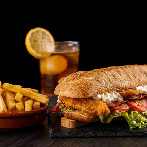 Crispy Chicken Sub. Meal