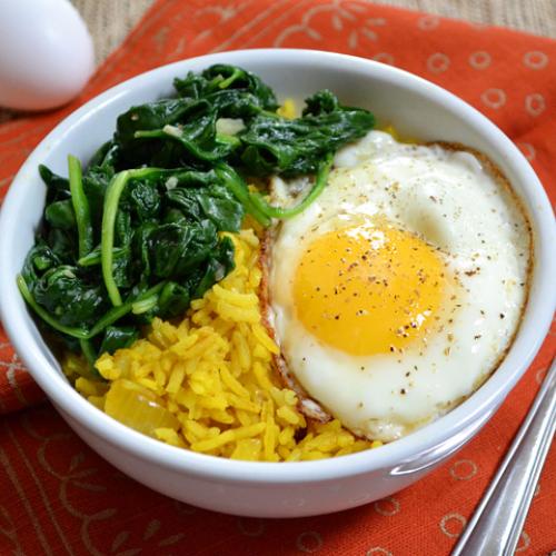 Yellow Rice Egg 
