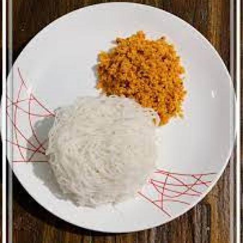 String hopper with polsambal