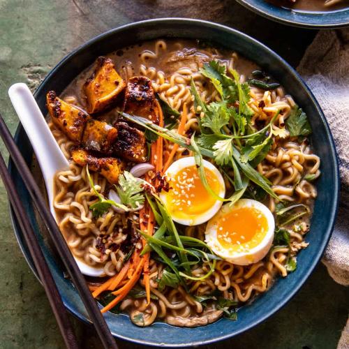 Ramen with Chicken (for one person)