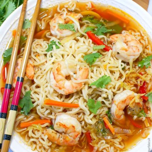 Ramen with Shrimp (for one person) at Motel Vintage Beliatta