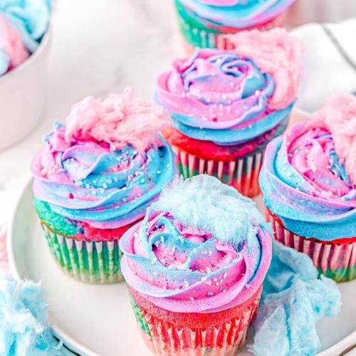 Muffin Cup Cake with Candy