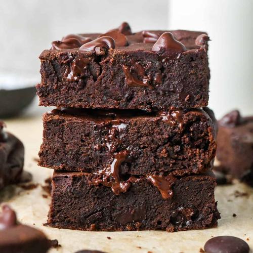 Warm Chocolate Brownie at Pink Salt