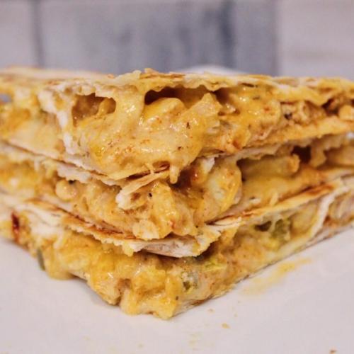 Double Chicken Quesa Dilla