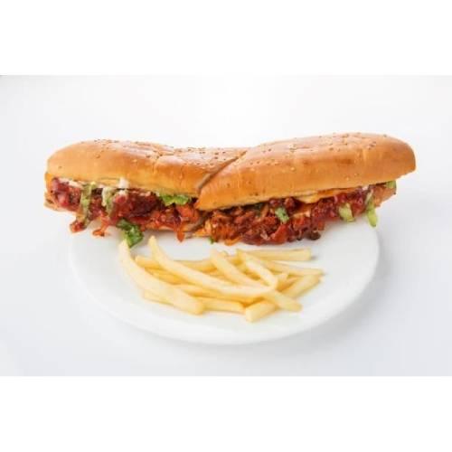 Zing Submarines (Chicken & Pork) at Burger Machan 