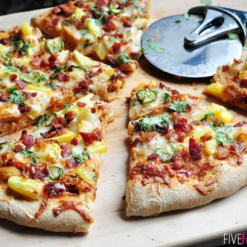 Pork Pineappple at Pizza Buona