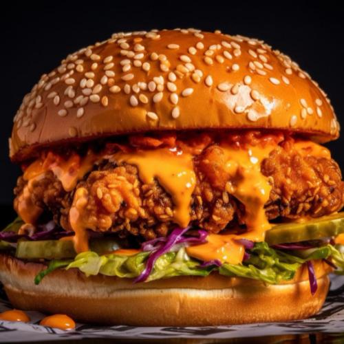 Spicy Crisphy Chicken Burger 